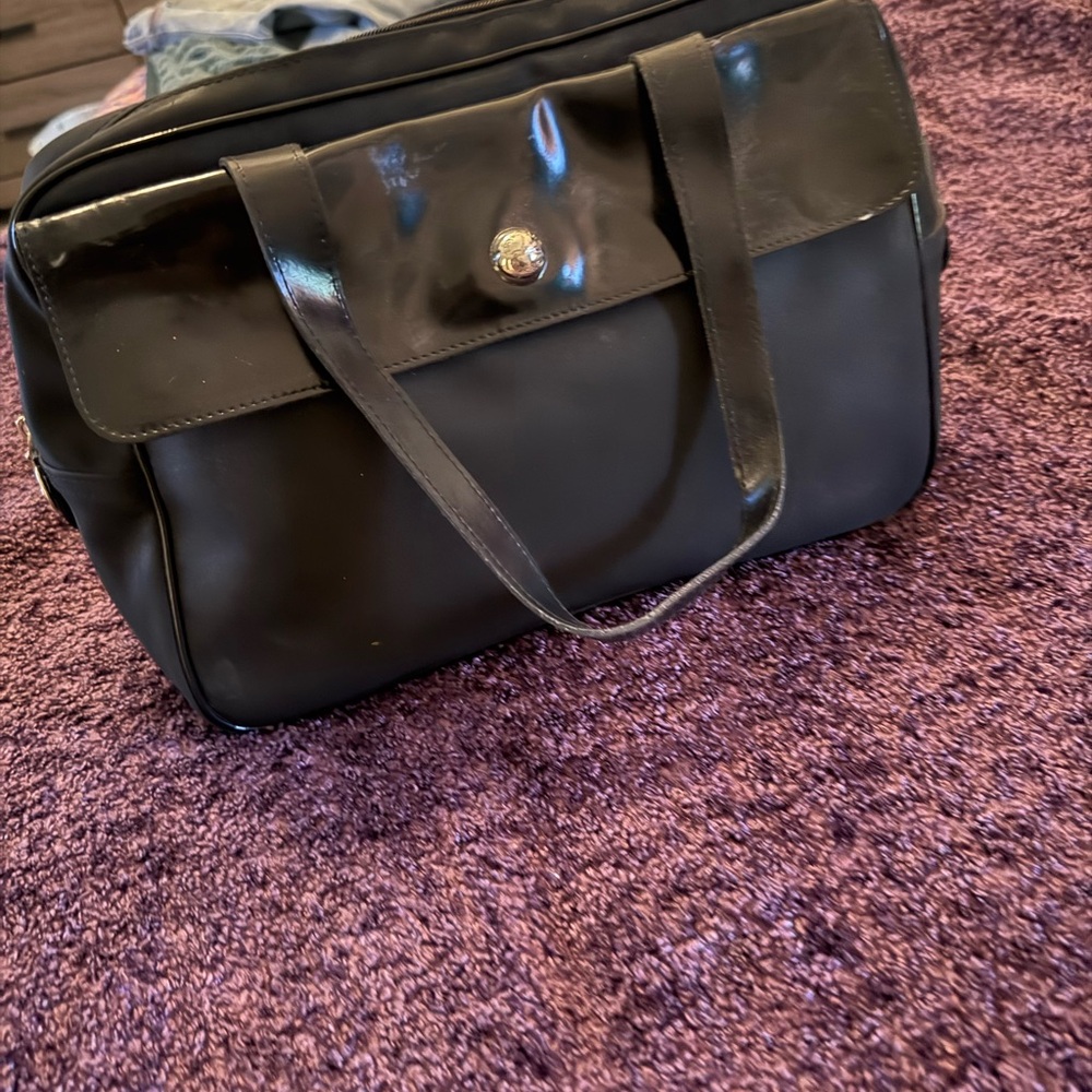 Longchamp Black Travel Bag